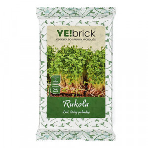 YE!brick - Rukola 3 tehličky na pestovanie microgreens