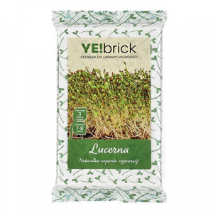 YE!brick - Lucerna siata 3 tehličky na pestovanie microgreens