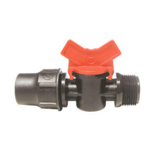 AK cylindrový skrutkovací ventil Lock 16 mm x 1/2"M, PN4