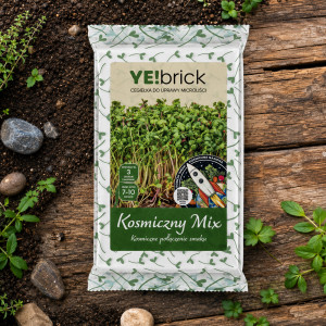 YE!brick - Kozmická zmes 3 tehličky na pestovanie microgreens